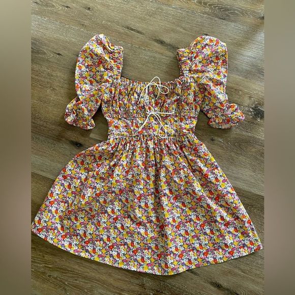 For Love and Lemons LIBBY MINI DRESS Sz XS - Picture 3 of 7